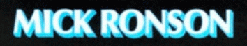logo Mick Ronson